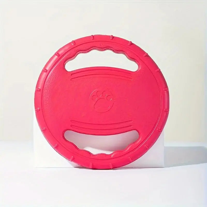 Dog Flying Disc Toy Durable - Soft Rubber by Petmartopia - Petmartopia