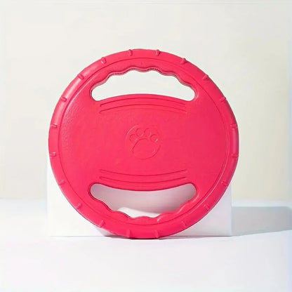 Dog Flying Disc Toy Durable - Soft Rubber by Petmartopia - Petmartopia