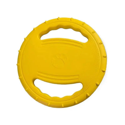 Dog Flying Disc Toy Durable - Soft Rubber by Petmartopia - Petmartopia