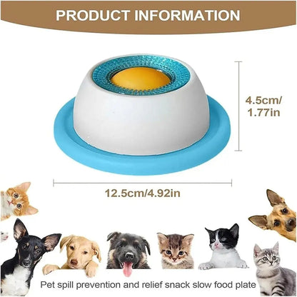 Dog Licking Toy Slow Feeder - Interactive Treat Dispenser - Petmartopia