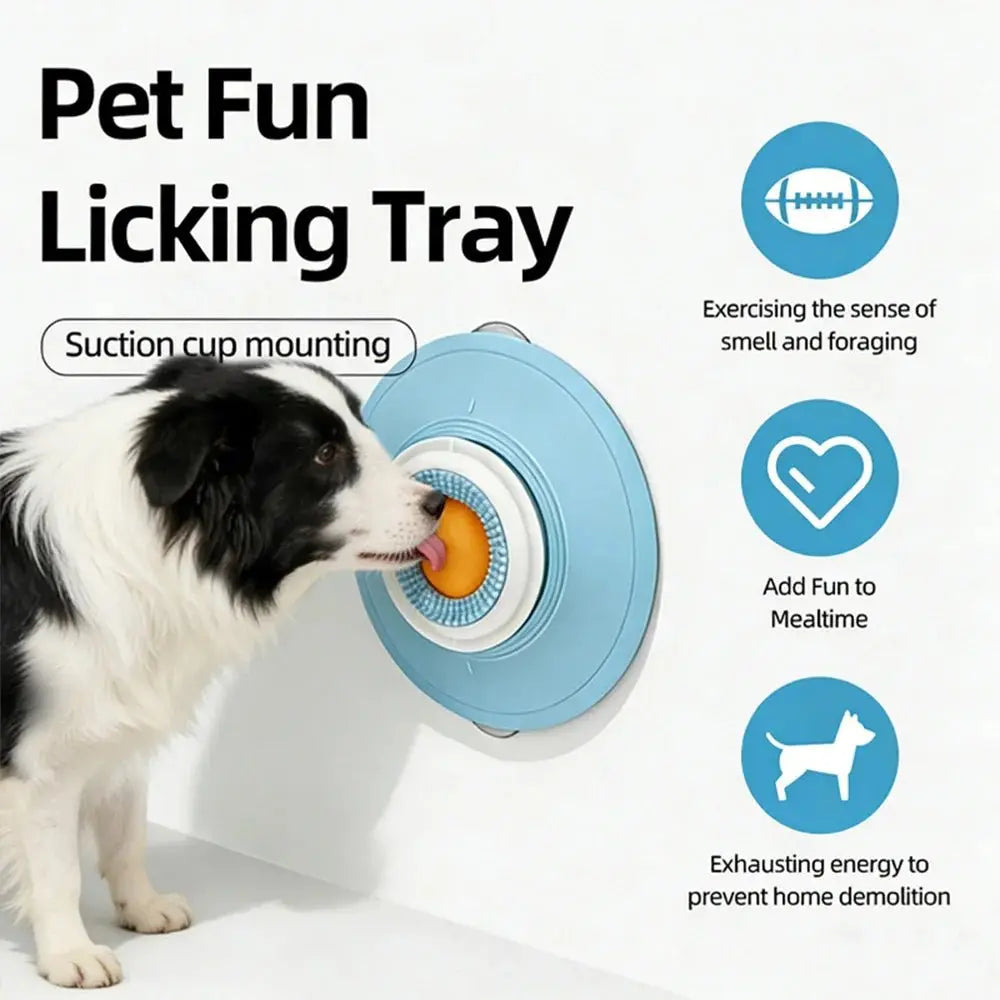 Dog Licking Toy Slow Feeder - Interactive Treat Dispenser - Petmartopia