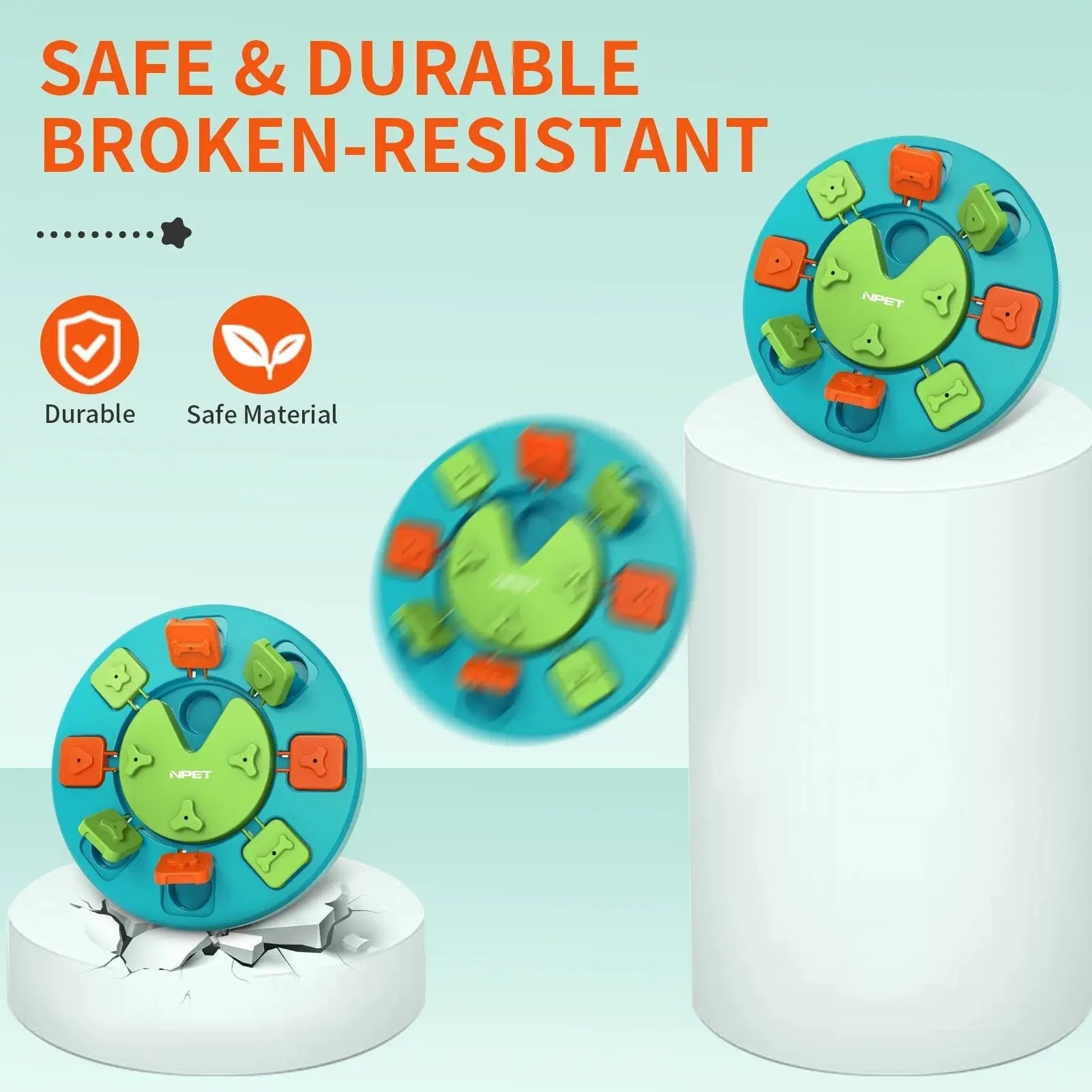 Dog Slow Feeder Puzzle Toy - Prevents Bloat | Petmartopia - Petmartopia