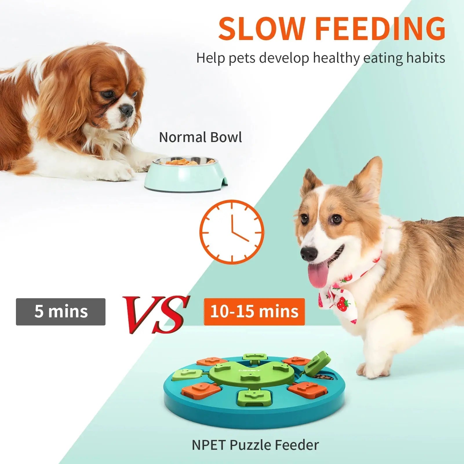 Dog Slow Feeder Puzzle Toy - Prevents Bloat | Petmartopia - Petmartopia