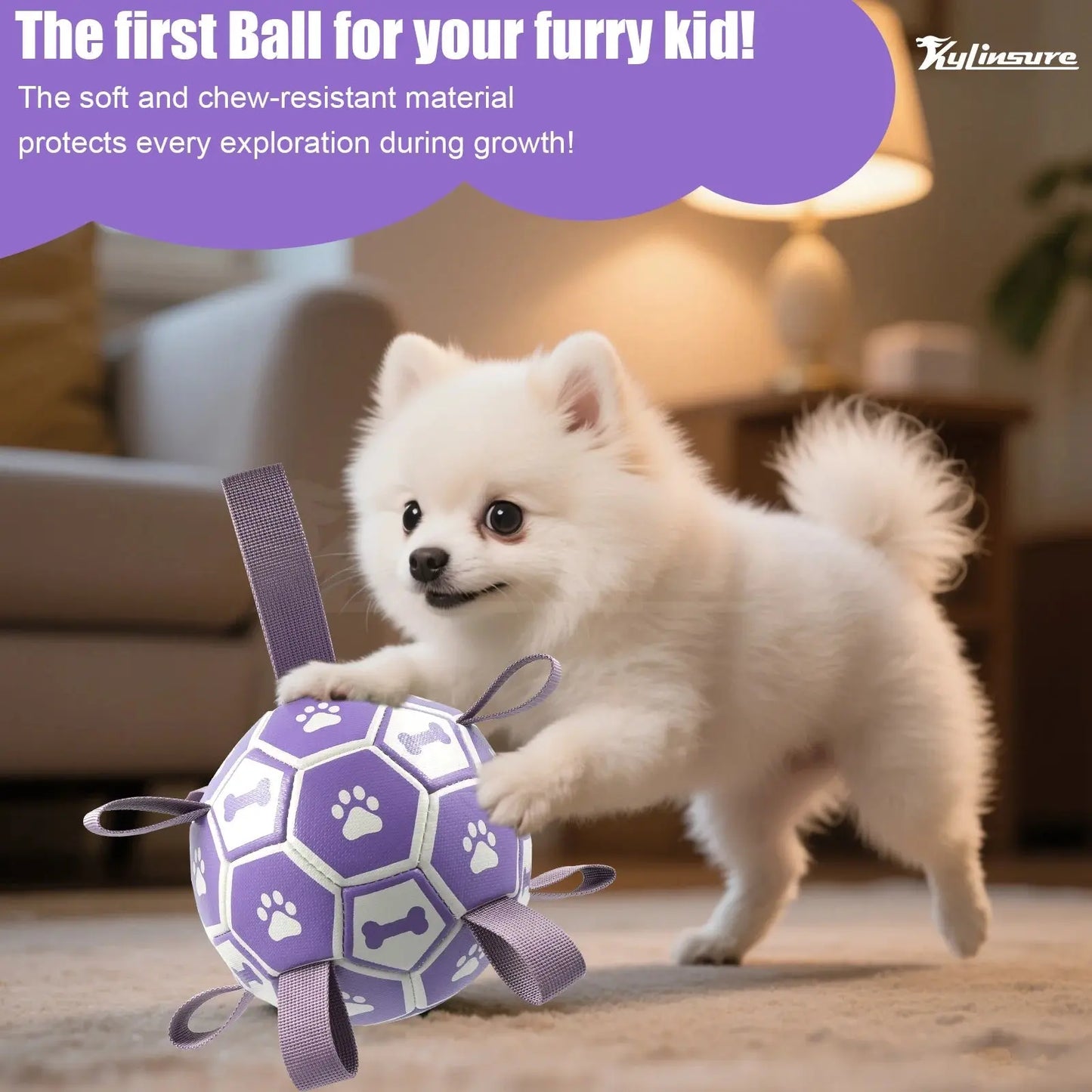 Dog Soccer Ball Toy - Petmartopia