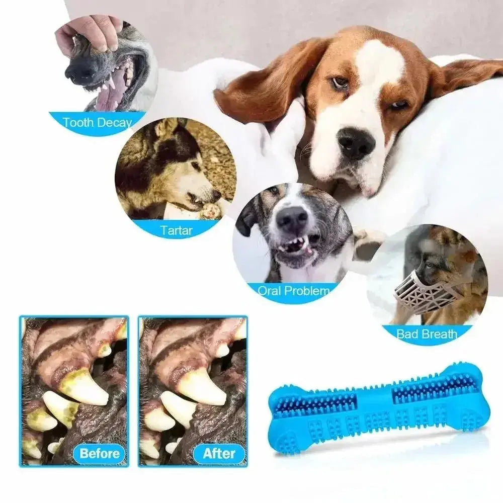 dog toothbrush chew stick - Effortless Dental Care - Petmartopia