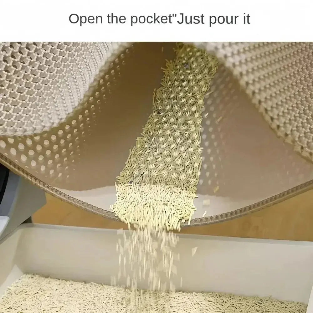 double - layer cat litter mat for Clean Floors - Petmartopia