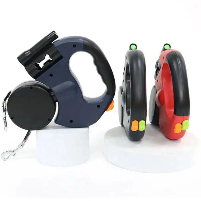 Dual - Pet Tangle - Free Retractable Leash - Walk 2 Dogs at Once - Petmartopia