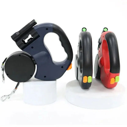 Dual - Pet Tangle - Free Retractable Leash - Walk 2 Dogs at Once - Petmartopia