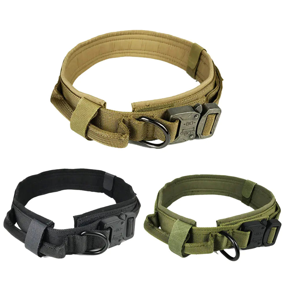 Tactical Nylon Dog Collar - Heavy-Duty