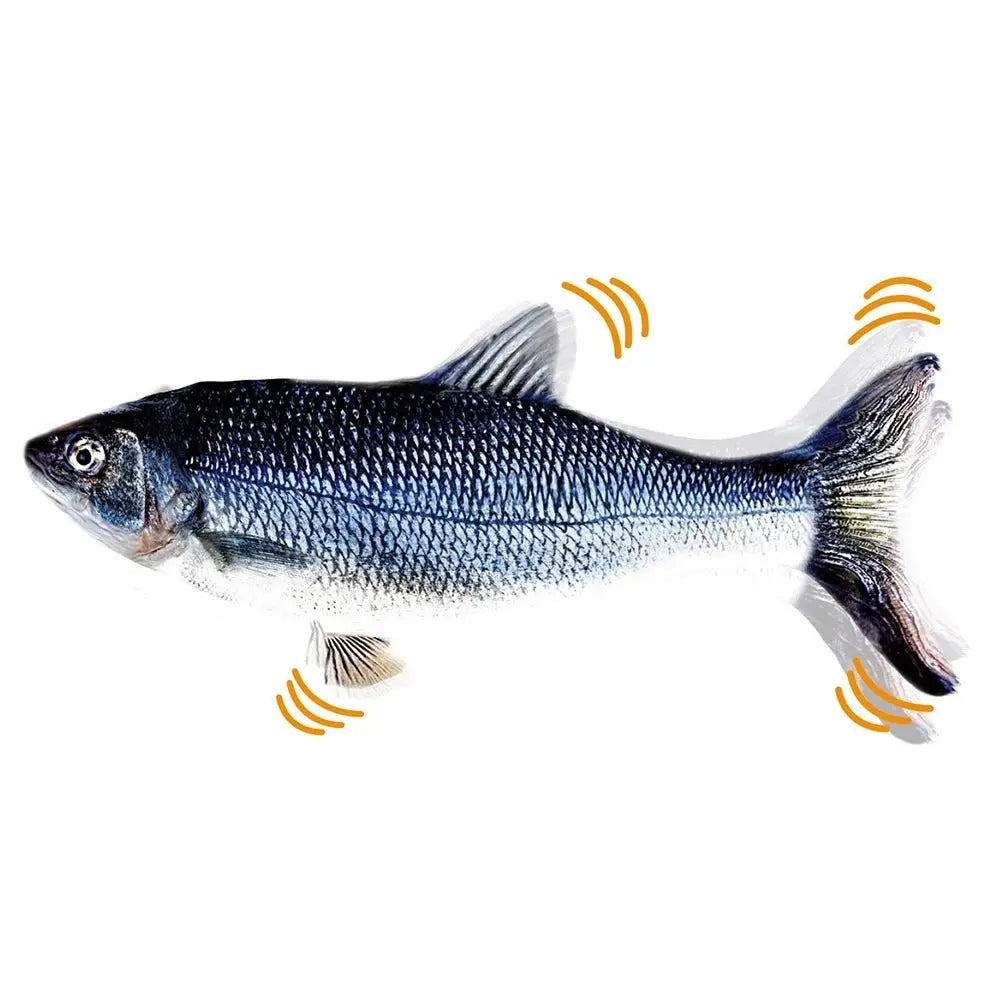Electric Floppy Fish Realistic Cat Toy - Petmartopia