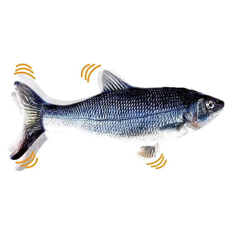 Electric Floppy Fish Realistic Cat Toy - Petmartopia