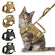 Escape - Proof Adjustable Cat Tactical Harness Leash - Petmartopia