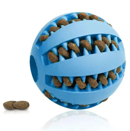 3-in-1 Dog Treat Ball - Slow Feeder & Dental Toy