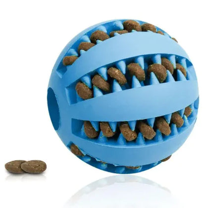 3-in-1 Dog Treat Ball - Slow Feeder & Dental Toy