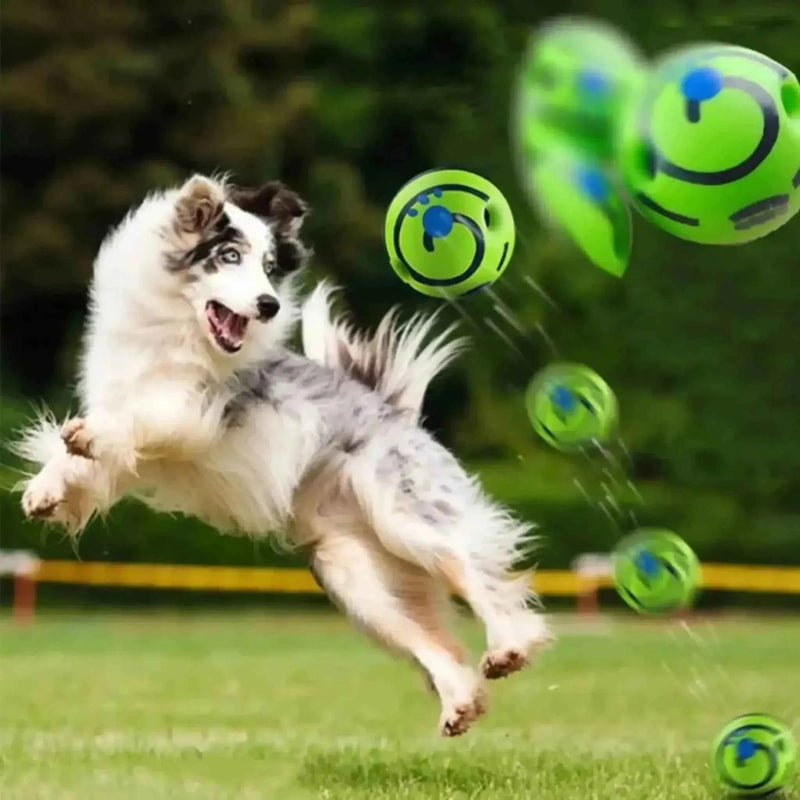 Interactive Giggle Ball Toy - Durable Pet Toy | Petmartopia - Petmartopia