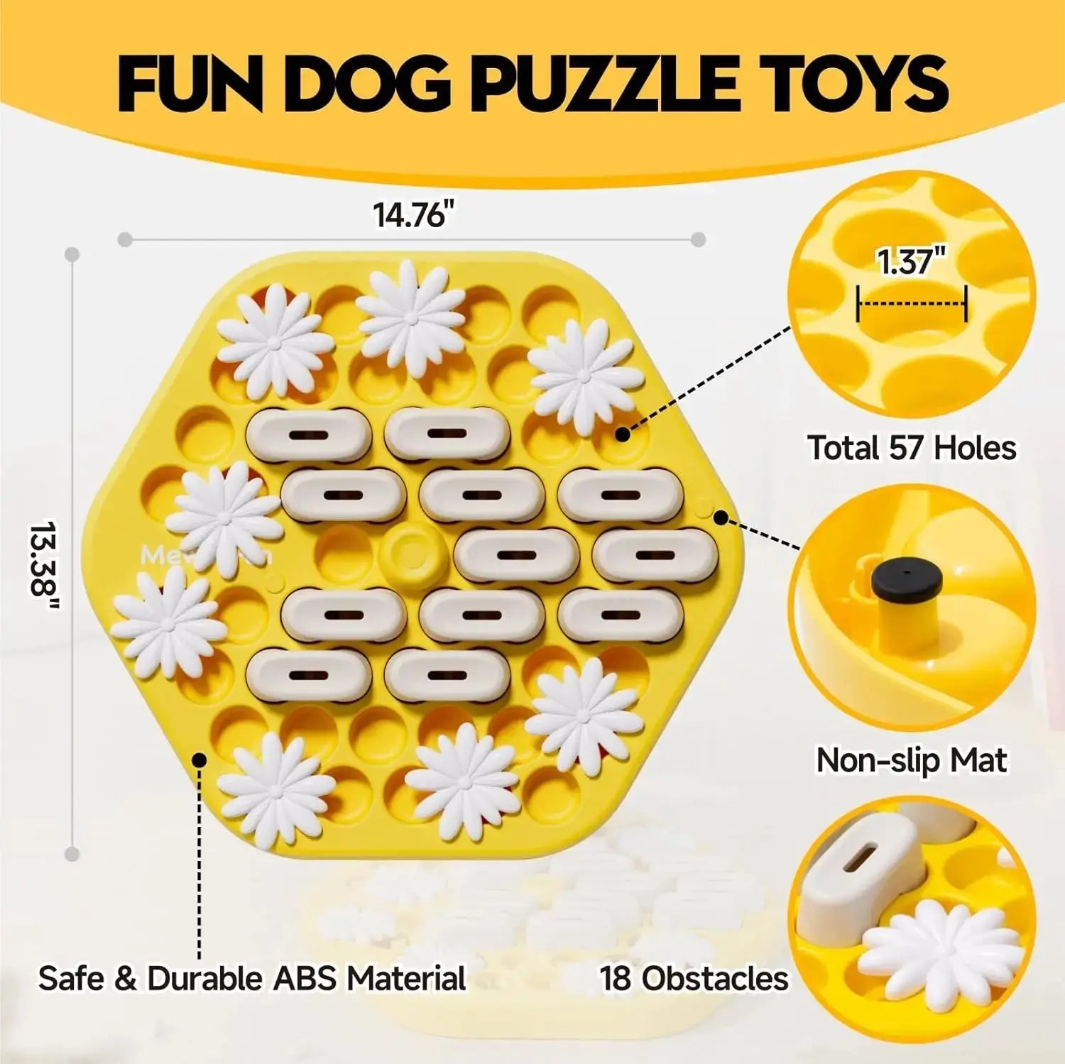 Interactive Puzzle Slow Feeder Toy - Petmartopia