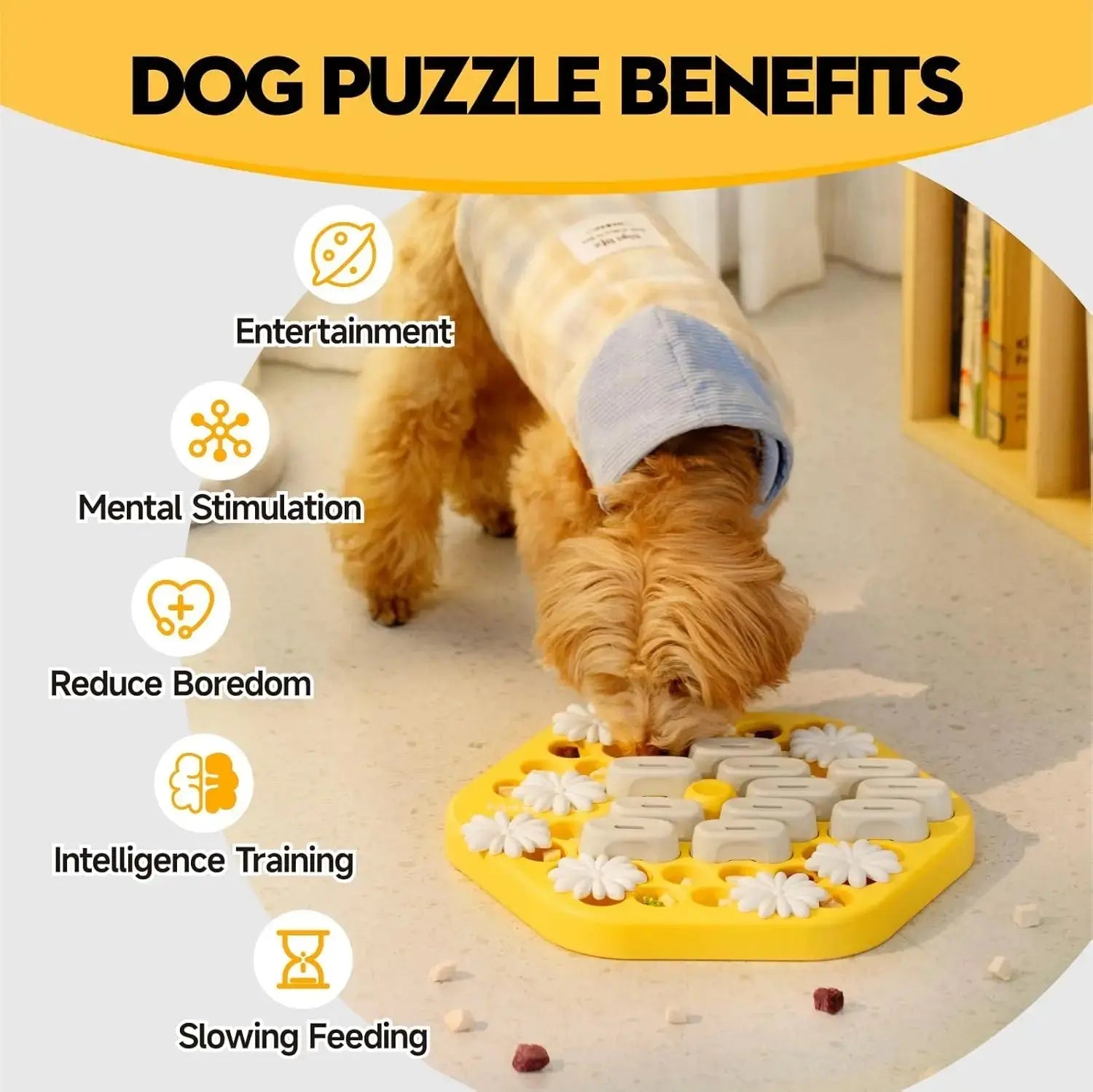 Interactive Puzzle Slow Feeder Toy - Petmartopia