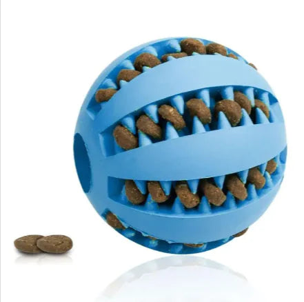 3-in-1 Dog Treat Ball - Slow Feeder & Dental Toy