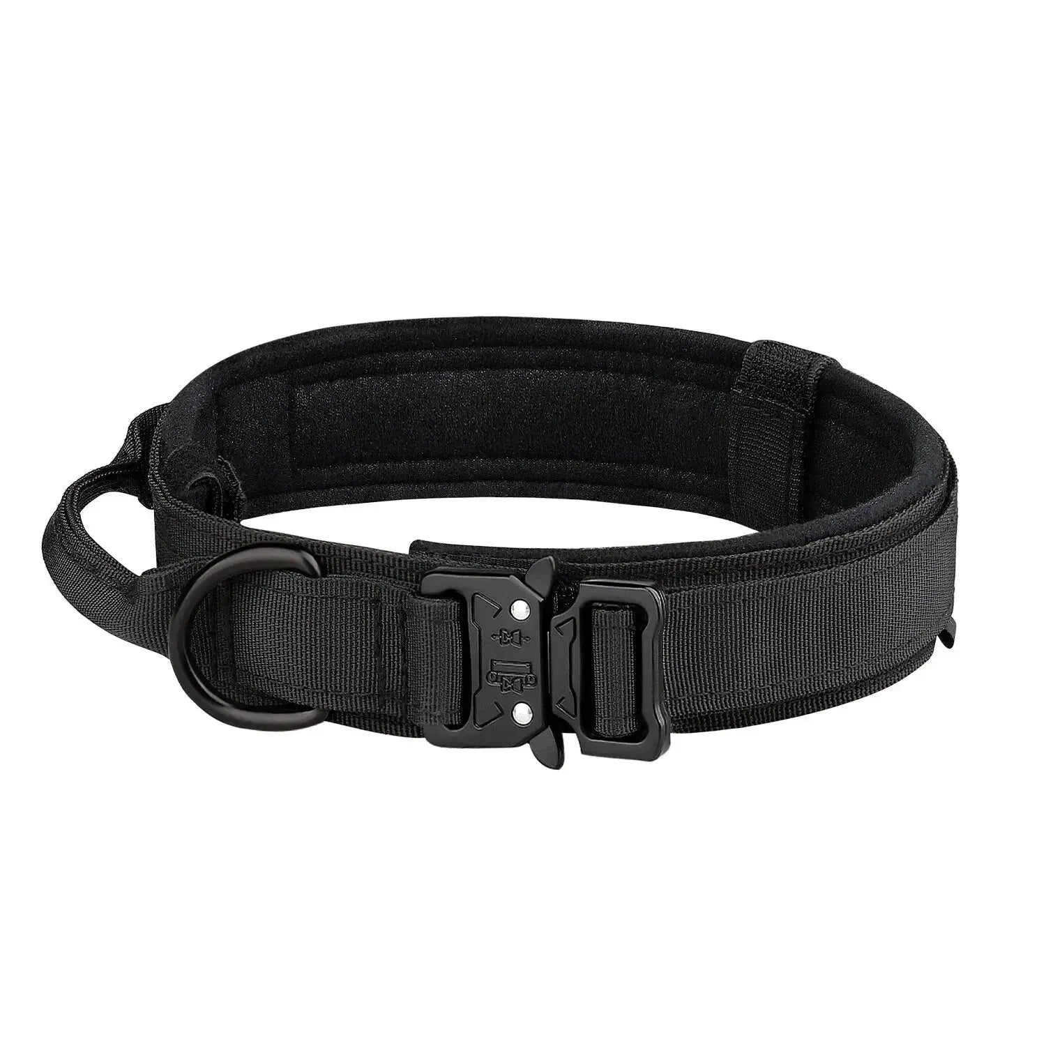 Metal Buckle Dog Tactical Collar - Petmartopia