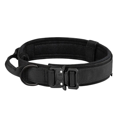 Metal Buckle Dog Tactical Collar - Petmartopia