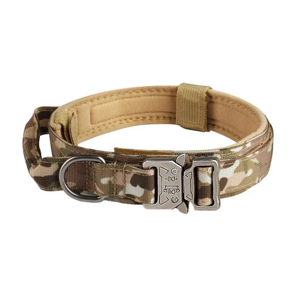Metal Buckle Dog Tactical Collar - Petmartopia