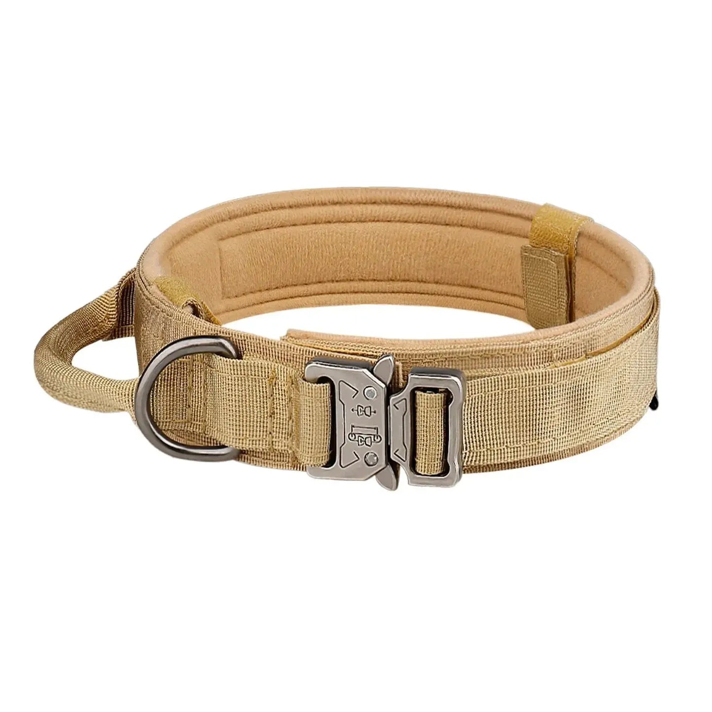 Metal Buckle Dog Tactical Collar - Petmartopia
