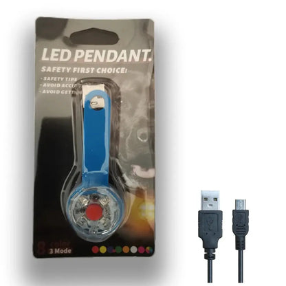 Night Safety Waterproof Luminous Collar Pendant - Petmartopia