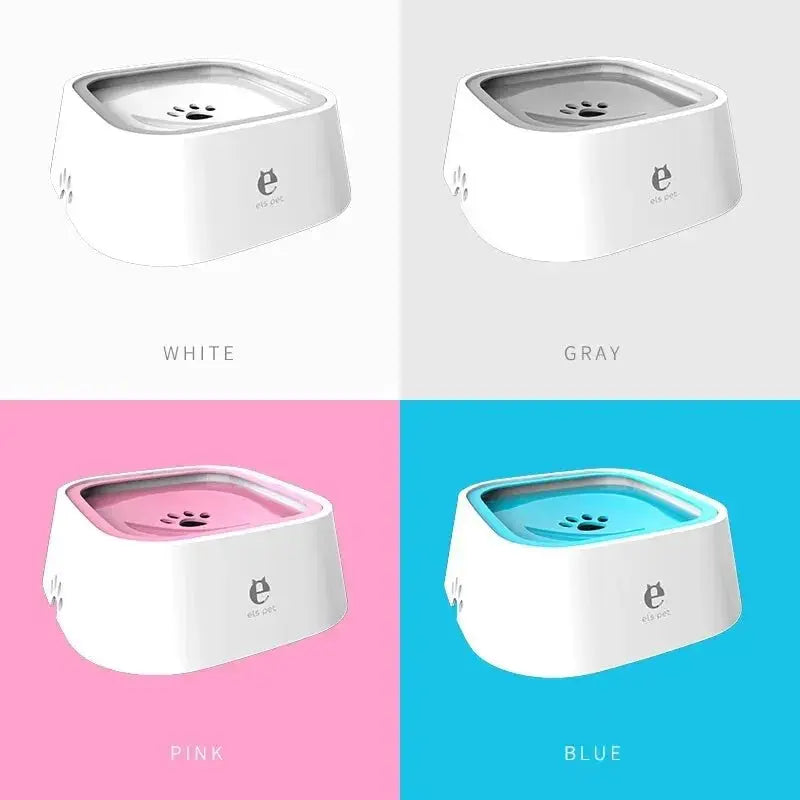 No - Spill Floating Water Bowl - Keep Floors Dry - Petmartopia