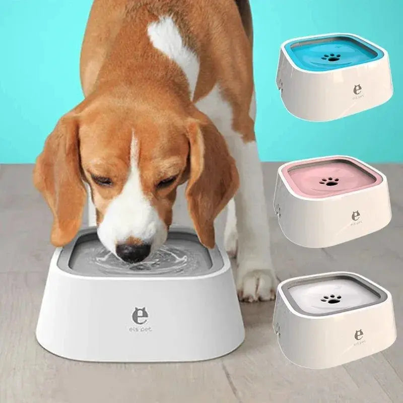 No - Spill Floating Water Bowl - Keep Floors Dry - Petmartopia
