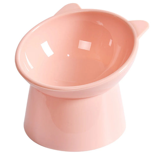 Anti Vomiting Ergonomic Raised Cat Bowl