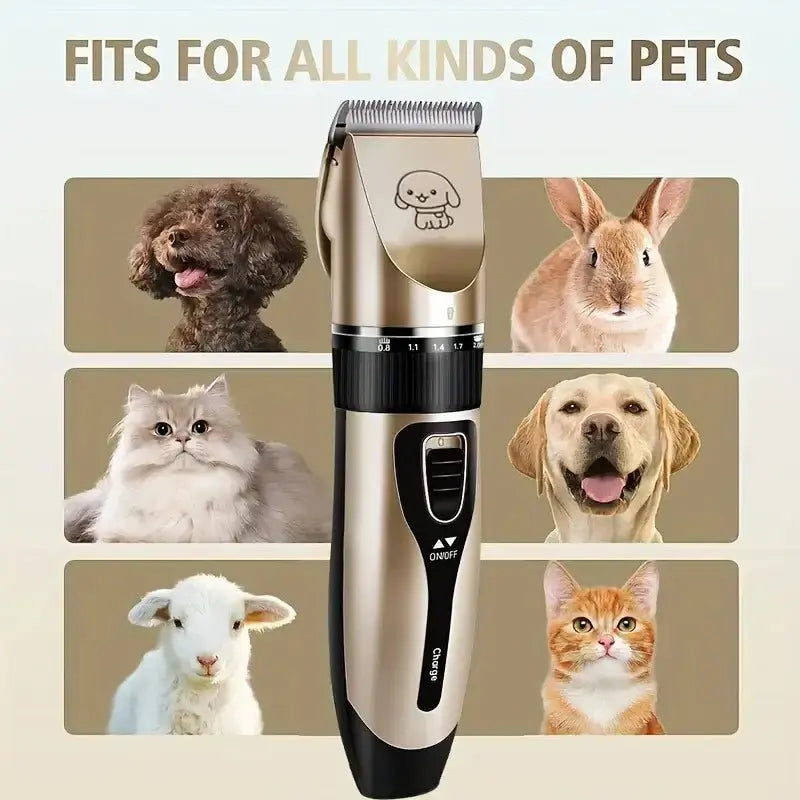 Quiet Pet hair Trimmer - Professional Grooming Kit - Petmartopia