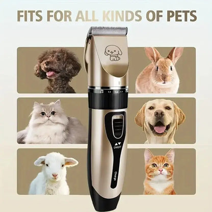 Quiet Pet hair Trimmer - Professional Grooming Kit - Petmartopia