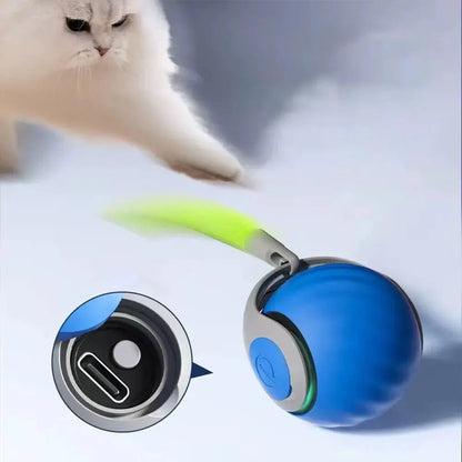 Rechargeable Automatic Moving Ball Toys — Petmartopia - Petmartopia