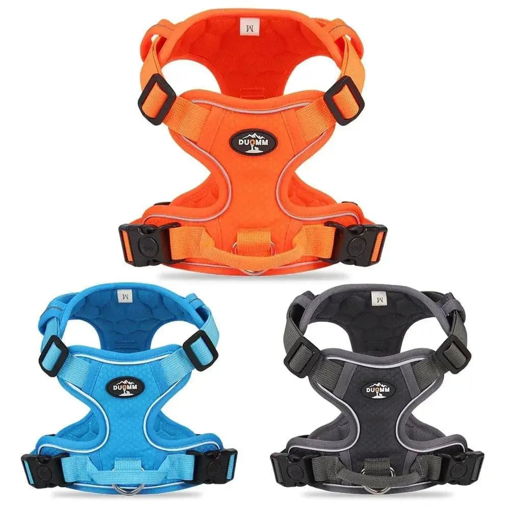Reflective Dog Vest Harness – Safe Night Walking Gear - Petmartopia