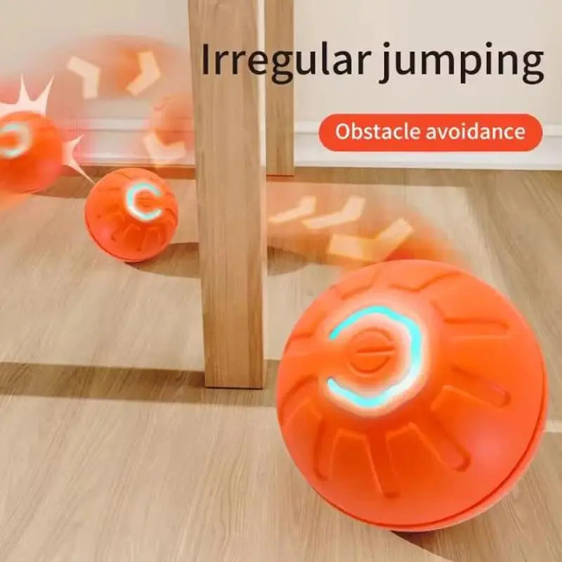 Smart Interactive Self - Moving Dog Toy - USB Rechargeable - Petmartopia