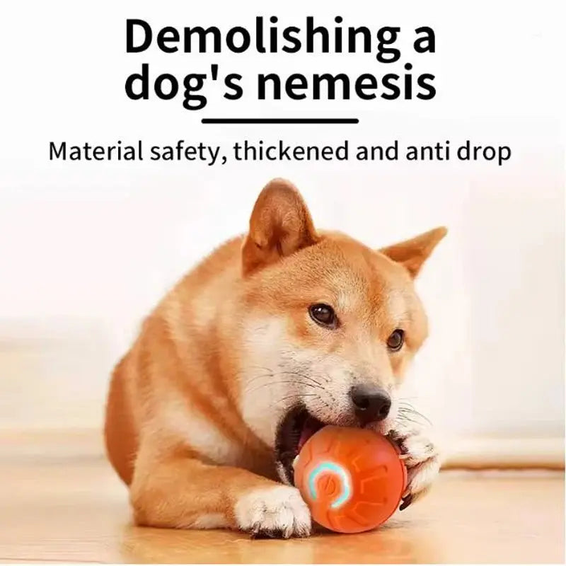 Smart Interactive Self - Moving Dog Toy - USB Rechargeable - Petmartopia