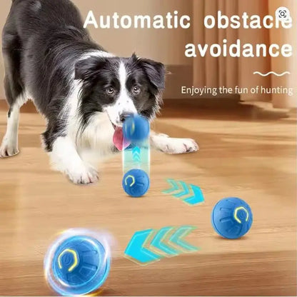 Smart Interactive Self - Moving Dog Toy - USB Rechargeable - Petmartopia