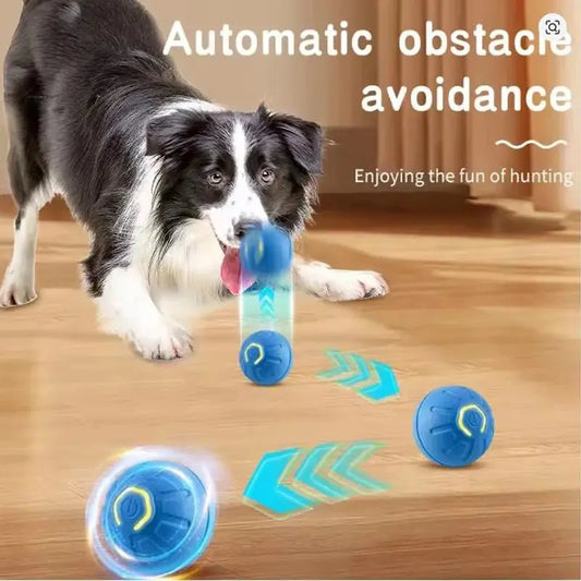 Smart Interactive Self - Moving Dog Toy - USB Rechargeable - Petmartopia