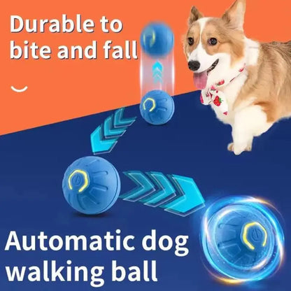 Smart Interactive Self - Moving Dog Toy - USB Rechargeable - Petmartopia