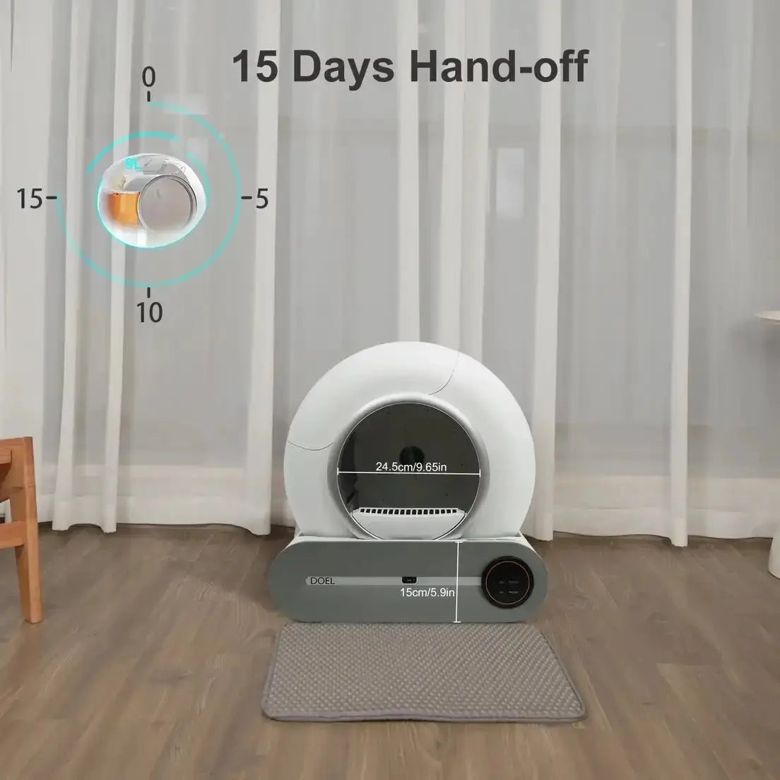 Smart Self-Cleaning Litter Box - Petmartopia
