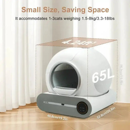Smart Self-Cleaning Litter Box - Petmartopia