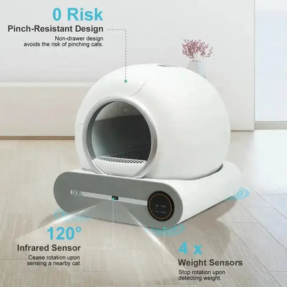 Smart Self-Cleaning Litter Box - Petmartopia