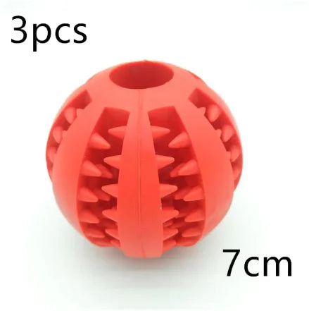 3-in-1 Dog Treat Ball - Slow Feeder & Dental Toy