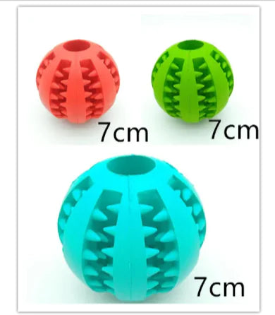 3-in-1 Dog Treat Ball - Slow Feeder & Dental Toy